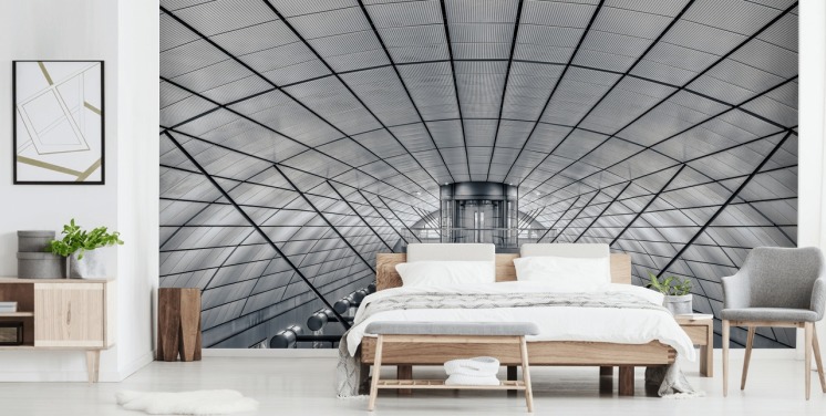 underground facade wallpaper