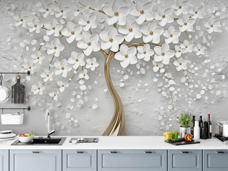 mural floral  Blog sobre papeles pintados y decoración