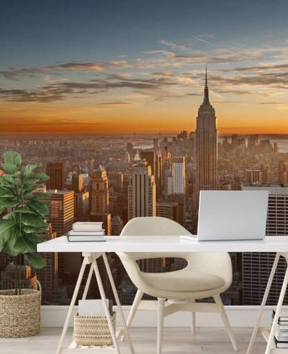 Empire State Cityscape Wall Mural Empire State Cityscape Wall Mural
