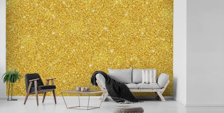 Gold Glitter Gold Glitter Wallpaper