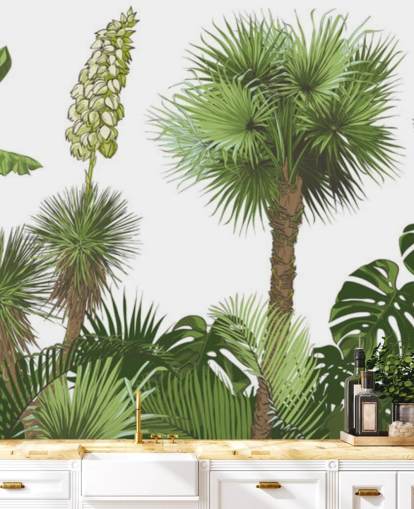 Jungle Trees Behang Jungle Trees Behang