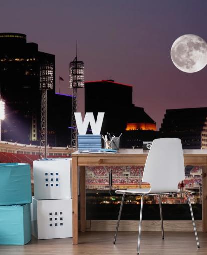 Fondo de pantalla de béisbol de noche Fondo de pantalla de béisbol de noche