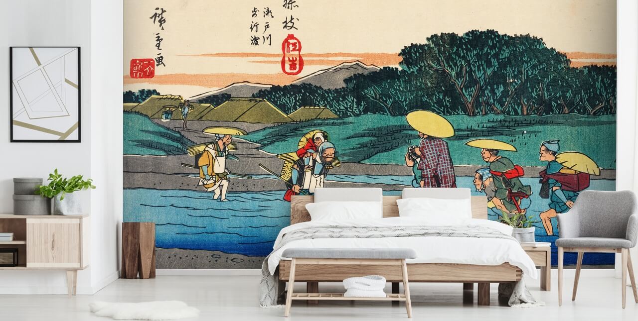 Fujieda Bakgrunn Mural