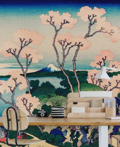 Goten Yama Hill Shinagawa väggmålning Goten Yama Hill Shinagawa väggmålning