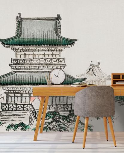 Japanse architectuur behang Japanse architectuur behang