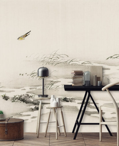 Papier Peint Fresque Paysage Oriental Papier Peint Fresque Paysage Oriental