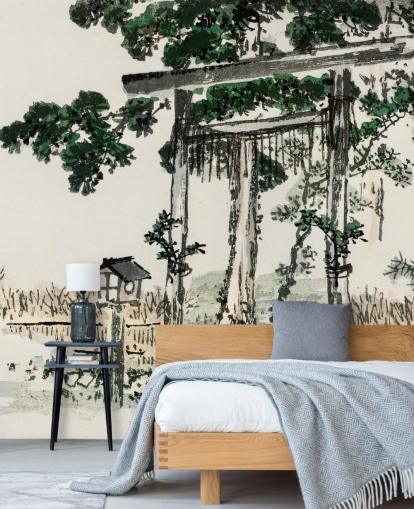 Papel pintado Puerta del santuario Papel pintado Puerta del santuario