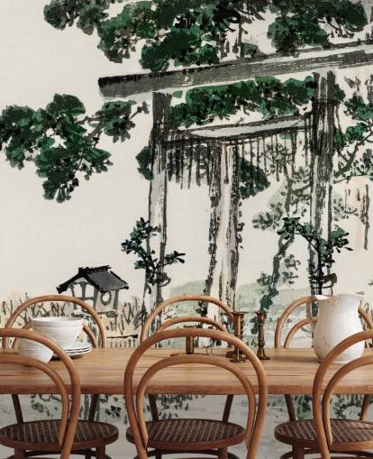 Helligdommen Gate Bakgrunn Mural  Helligdommen Gate Bakgrunn Mural