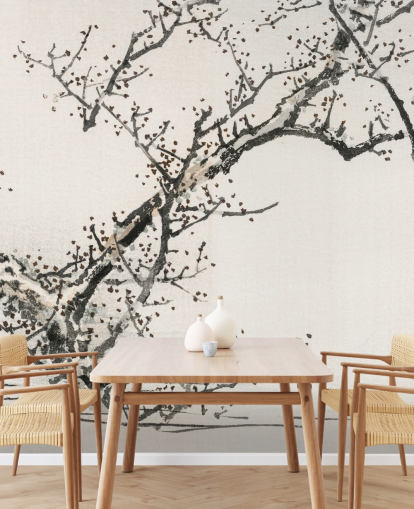 Tree Against Water Wallpaper Mural Tree Against Water Wallpaper Mural