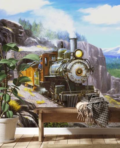 Bear Mountain Mural van Kevin Walsh Bear Mountain Mural van Kevin Walsh