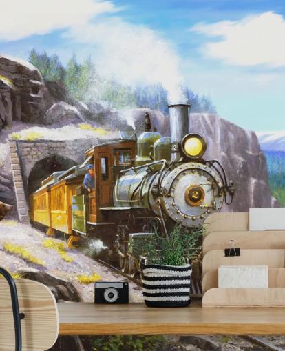 Bear Mountain Mural van Kevin Walsh Bear Mountain Mural van Kevin Walsh