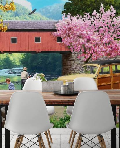 Our Favourite Spot Mural by Kevin Walsh Our Favourite Spot Mural by Kevin Walsh