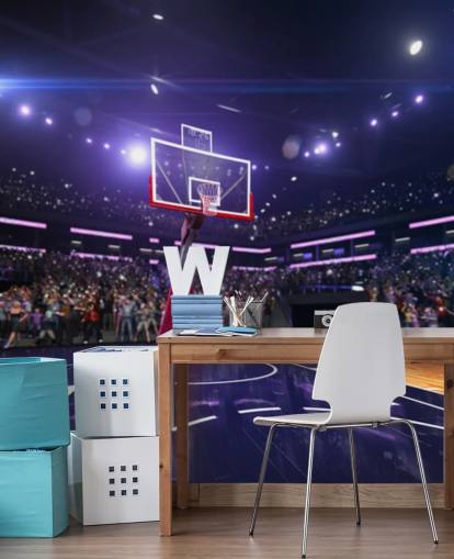 Retten klar vægmaleri Retten klar vægmaleri