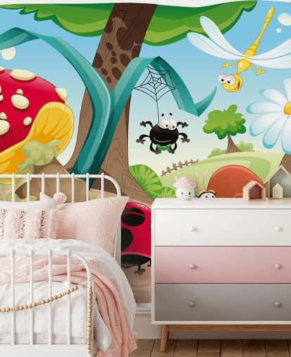 Cartoon Insect Wallpaper Cartoon Insect Wallpaper