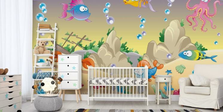 Nursery Wallpaper & Wall Murals | Wallsauce UK