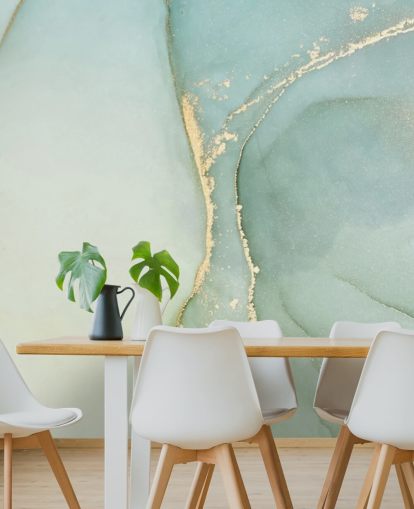light green customizable marble wallpaper mural called Light Teal Green Marble for kitchens and bathrooms light green customizable marble wallpaper mural called Light Teal Green Marble for kitchens and bathrooms