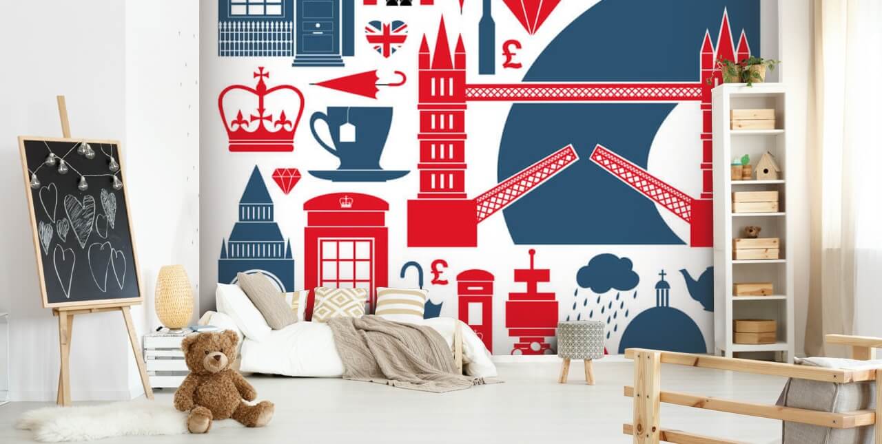 London Abstrakt Baggrund London Abstrakt Baggrund