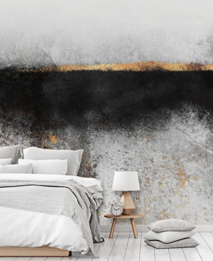 Papel pintado Hollín y oro Papel pintado Hollín y oro