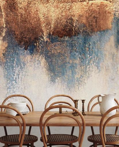 white and blue concrete wallpaper mural called Storm Ahead by Elizabeth Fredriksson for bedroom or bathroom white and blue concrete wallpaper mural called Storm Ahead by Elizabeth Fredriksson for bedroom or bathroom