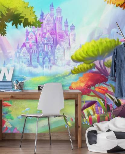 colourful fairy princess castle wallpaper colourful fairy princess castle wallpaper