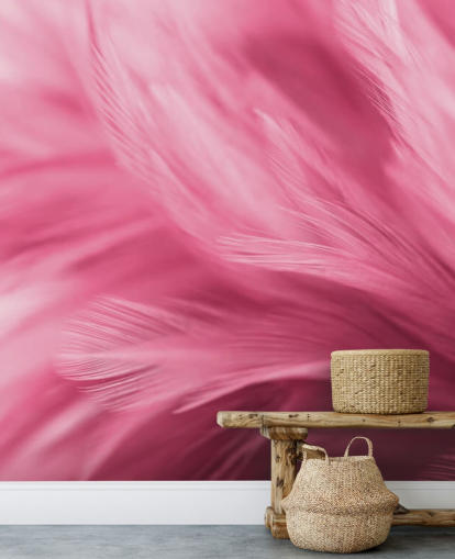 Wispy Pink Feather Tulosta Taustakuva Wispy Pink Feather Tulosta Taustakuva