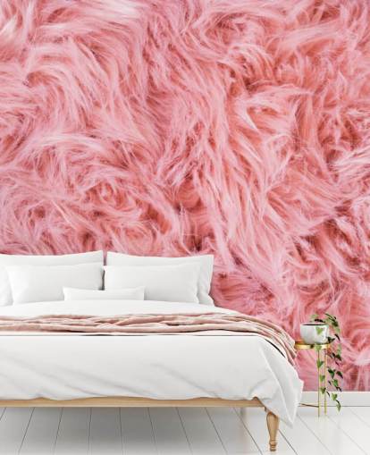 Pink Sheep Rug Wall Mural Pink Sheep Rug Wall Mural