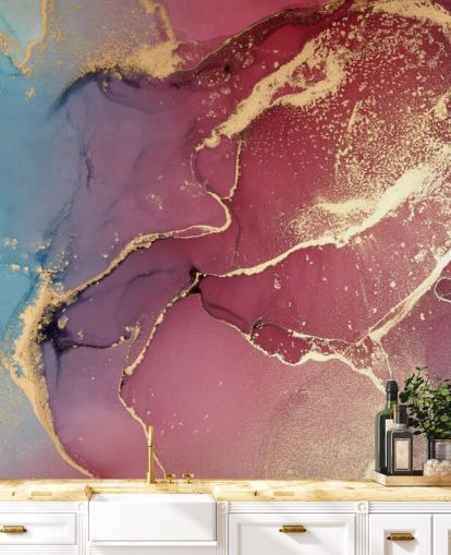 purple and blue watercolor wallpaper mural called Purple and Blue Watercolor for bedrooms and bathrooms purple and blue watercolor wallpaper mural called Purple and Blue Watercolor for bedrooms and bathrooms