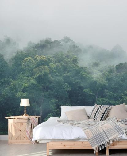 Misty Jungle Bakgrunn Misty Jungle Bakgrunn