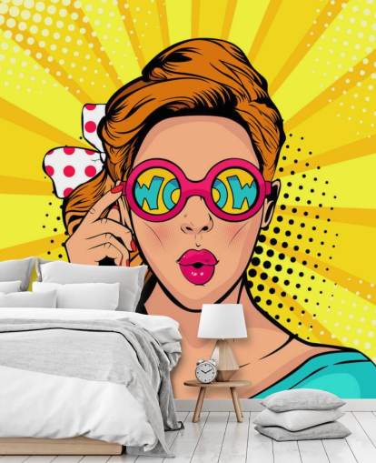 fondo de pantalla retro de chica con gafas de sol wow fondo de pantalla retro de chica con gafas de sol wow