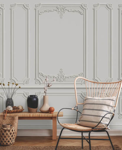 ornate white panel wallpaper ornate white panel wallpaper