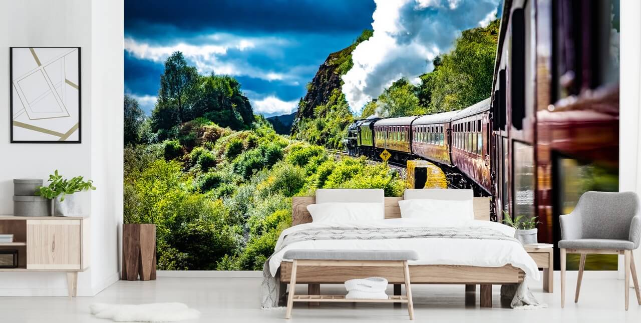 Train Ride Steam Train Wallpaper