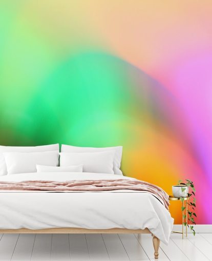 Buntes Glühen abstraktes Wandbild Buntes Glühen abstraktes Wandbild