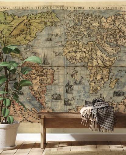 Map of Ancient World Wall Mural Map of Ancient World Wall Mural