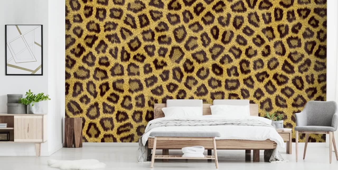 Leopard Print Wall Mural Leopard Print Wall Mural