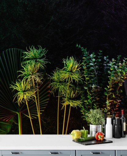 Moonlit Tropical Plants Moonlit Tropical Plants