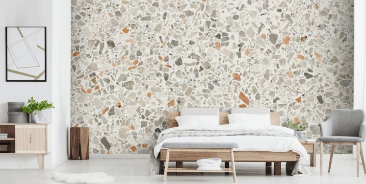 Grey, Brown and White Wallpaper
