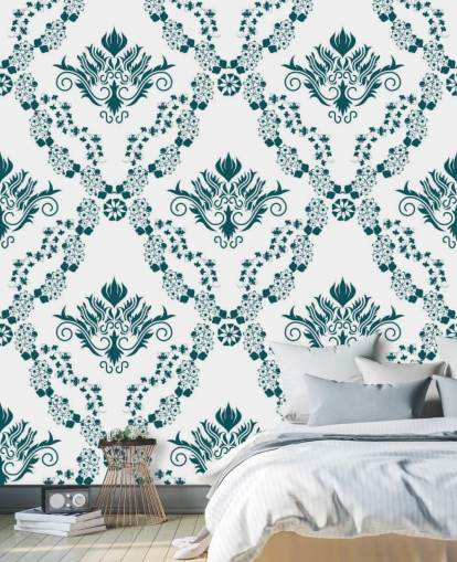 vintage white and teal pattern wallpaper vintage white and teal pattern wallpaper
