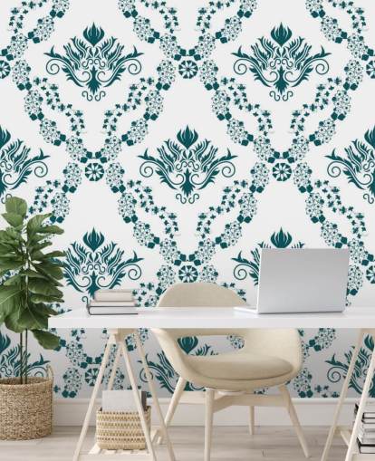vintage white and teal pattern wallpaper vintage white and teal pattern wallpaper
