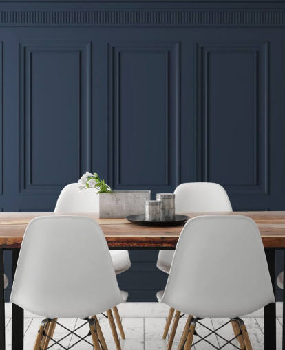 dark blue customizable wood panel wallpaper mural called Dark Blue Panel for lounges or bedrooms dark blue customizable wood panel wallpaper mural called Dark Blue Panel for lounges or bedrooms
