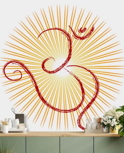 Om - the Divine Symbol of Hinduism Wallpaper Om - the Divine Symbol of Hinduism Wallpaper