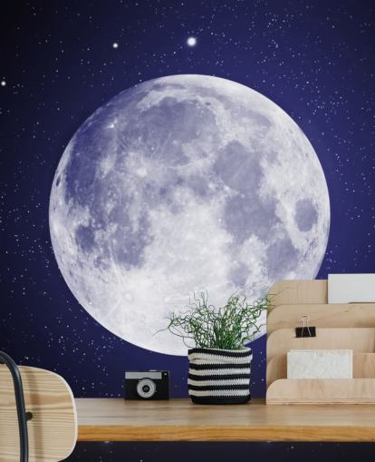 dark blue night sky with moon wallpaper dark blue night sky with moon wallpaper