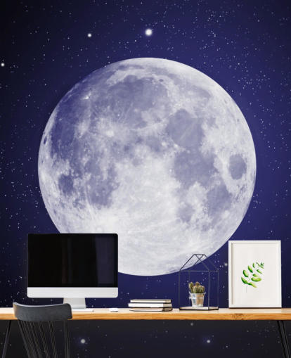 dark blue night sky with moon wallpaper dark blue night sky with moon wallpaper