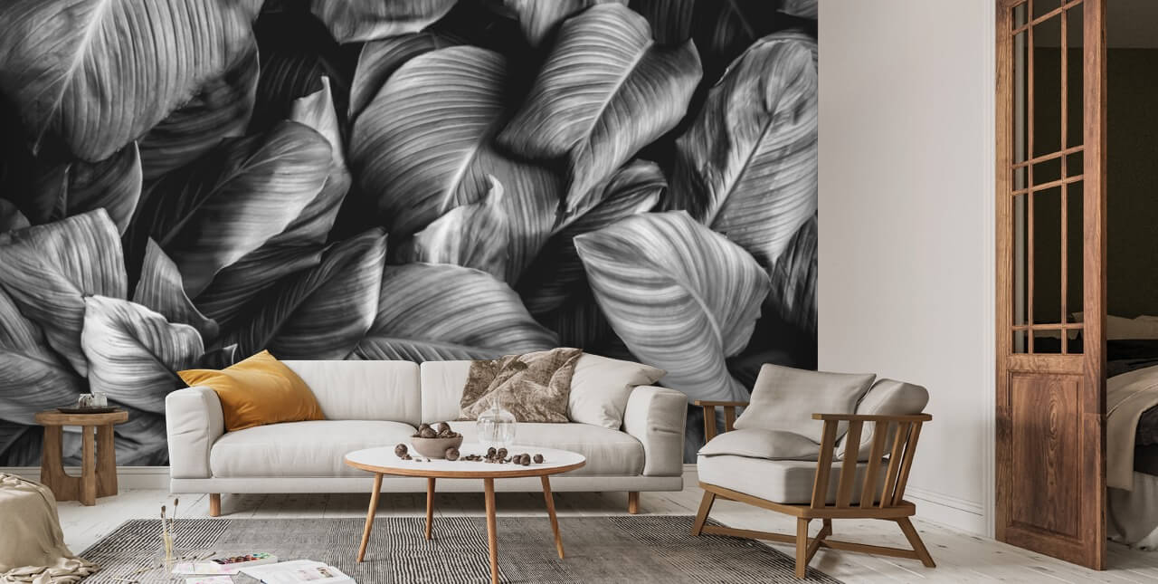 Ash Jungle Wall Mural | Wallsauce UK