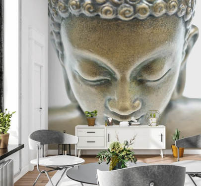 buddha pää tapetti