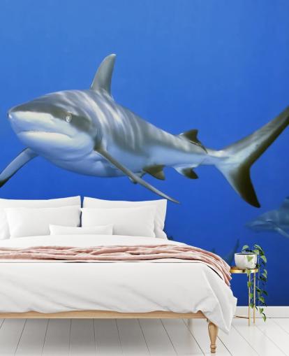 Papel de Parede Shark and Friends Papel de Parede Shark and Friends