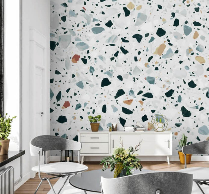 Terrazzo Wallpaper | Wallsauce US