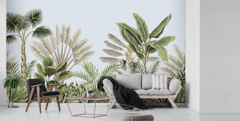 Palm Tree Wallpaper & Wall Murals | Wallsauce UK