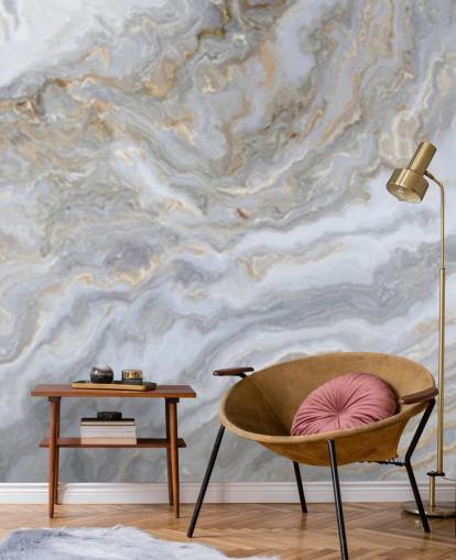 harmaa ja valkoinen marmoritapetti seinämaalaus nimeltä Grey and White Swirl Marble kylpyhuoneisiin, käytäviin ja keittiöihin harmaa ja valkoinen marmoritapetti seinämaalaus nimeltä Grey and White Swirl Marble kylpyhuoneisiin, käytäviin ja keittiöihin