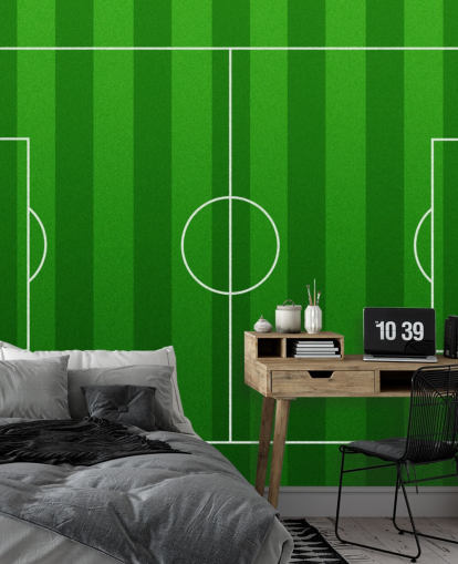 Animiertes Fußballfeld Wallpaper Animiertes Fußballfeld Wallpaper