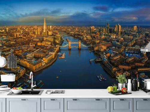 London From the Sky Wallpaper